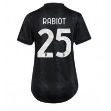Juventus Adrien Rabiot #25 Bortedrakt Kvinner 2022-23 Kortermet